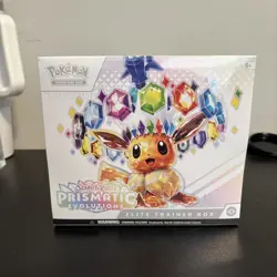 Pokemon TCG Scarlet & Violet Prismatic Evolutions Elite Trainer Box ETB Sealed - Image 1