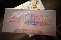 Pokemon Prismatic Evolutions Elite Trainer Box Lot 4ct Sealed Eevee Promo New - Image 3