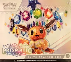 Prismatic Evolutions - Elite Trainer Box (ETB) - Pokemon TCG - New & Sealed - Image 1