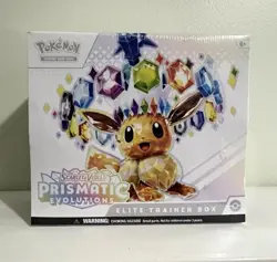 Pokemon Prismatic Evolutions Elite Trainer Box ETB SEALED Scarlet & Violet - Image 1