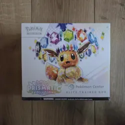 Prismatic Evolutions Pokemon Center ETB - Elite Trainer Box - Factory Sealed TCG - Image 1