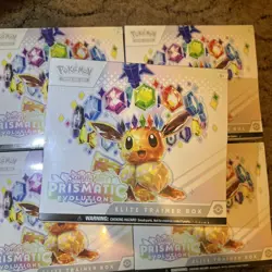 NEW Pokemon Prismatic Evolutions ETB Elite Trainer Box Sealed 7 - Read Desc - Image 1