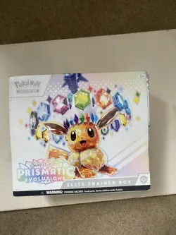 Pokemon TCG Scarlet & Violet Prismatic Evolutions Elite Trainer Box - Image 1