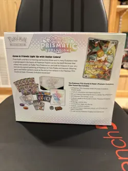 Pokemon Scarlet & Violet Prismatic Evolutions Elite Trainer Box Factory Sealed - Image 3