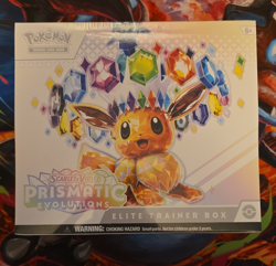Pokemon TCG Scarlet & Violet—Prismatic Evolutions Elite Trainer Box Eevee - Image 1