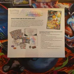 Pokemon TCG Scarlet & Violet—Prismatic Evolutions Elite Trainer Box Eevee - Image 3