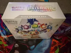 Pokemon TCG Prismatic Evolutions Elite Trainer Box ETB Eevee English - Image 2
