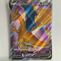 Mint Unopened Pokemon TCG Charizard v SWSH Black Star Promos Holo. - Image 1