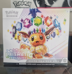 Pokemon TCG Prismatic Evolutions Elite Trainer Box - Image 1
