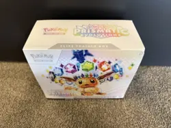 Pokemon TCG : Prismatic Evolutions - Elite Trainer Box (ETB). Slight damage - Image 1
