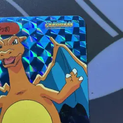 Charizard VS Charmander Pokemon Bandai Carddass 186 Prism Vintage Japanese NM/LP - Image 3