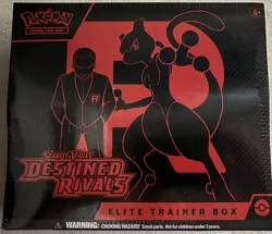 Pokemon “Destined Rivals" Elite Trainer Box (ETB) - Sealed - Same Day/Free Ship - Image 1