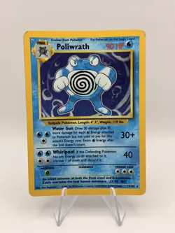 1999 Pokemon Base Set Poliwrath 13/102 Holo Rare Vintage WOTC English - Image 1