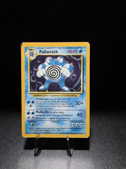 Poliwrath 13/102 Base Set Holo Rare Pokemon Card 1999 WOTC TCG Vintage - Image 1