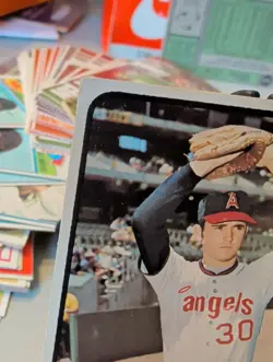 1973 TOPPS BASEBALL SET #220 Nolan Ryan, California Angels, EX-VG🔥 HOFER 🔥 - Image 2