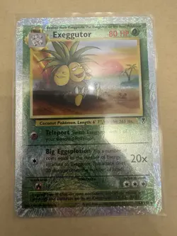 2002 Pokemon Legendary Collection 23/110 Exeggutor Reverse Holo Fireworks - Image 1