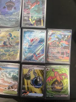 Pokemon TCG SR/FA/AR Bundle x11 Destined rivals, Mega Evolution, Etc - Image 3