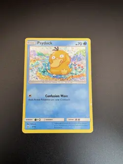 McDonald's 2018 Pokemon TCG Psyduck Holo Card 2/12 Promo - Image 1