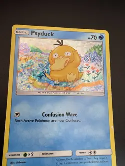 McDonald's 2018 Pokemon TCG Psyduck Holo Card 2/12 Promo - Image 3
