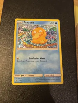 Pokemon TCG- Psyduck McDonald's 2018 Promo Card 2/12 MP - Image 1