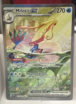 Pokemon TCG Milotic ex 237/191 Sv08: Surging Sparks Holo - Image 1