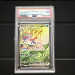 2024 Pokemon TCG Surging Sparks Milotic ex 237/191 SIR Holo PSA 9 EN - Image 1