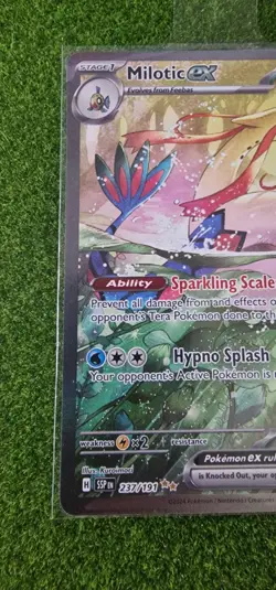 Milotic ex 237/191 Sv08: Surging Sparks Holo Pokemon TCG - Image 3