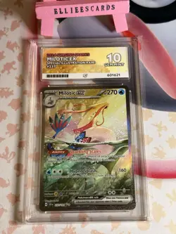 Pokemon TCG Milotic EX 237/191 Special Art Rare Surging Sparks Ace 10 Gem Mint - Image 2