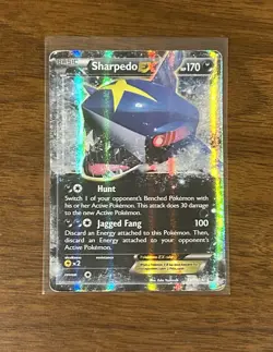 Pokemon TCG - Sharpedo EX - 91/160 - Ultra Rare - XY: Primal Clash Holo - Image 1