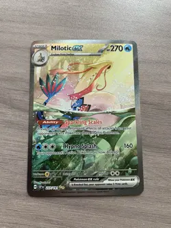 Pokemon TCG Milotic EX Special Illustration Rare Card 237/191 SIR Surging Sparks - Image 2