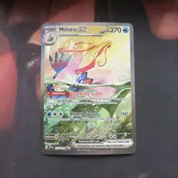 Pokemon TCG Milotic ex 237/191 Surging Sparks – Damaged See Photos & Description - Image 1