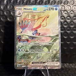 Pokemon TCG Milotic EX Special Illustration Rare Card 237/191 SIR Surging Sparks - Image 1