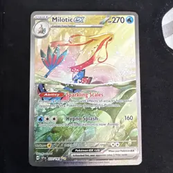 Pokemon TCG Milotic EX Special Illustration Rare Card 237/191 SIR Surging Sparks - Image 1