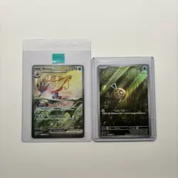 Pokemon TCG Milotic EX 237/191 & Feebas 198/191 Surging Sparks Connecting Art - Image 1