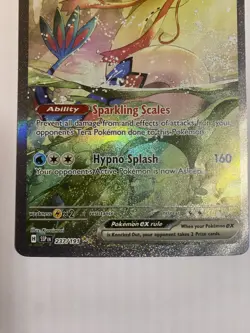 Pokemon TCG Surging Sparks Milotic EX Special Illustration Rare 237/191 NM/Mint - Image 3