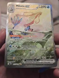 Pokemon TCG Surging Sparks Milotic EX Special Illustration Rare Card 237/191 - Image 1