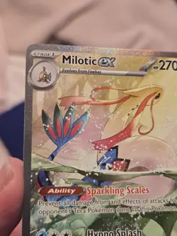 Pokemon TCG Surging Sparks Milotic EX Special Illustration Rare Card 237/191 - Image 2
