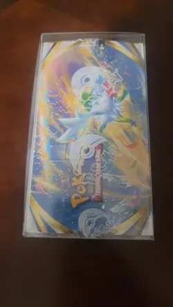 Pokemon Brilliant Stars Booster Box Mint With Plastic Protection Case - Image 5