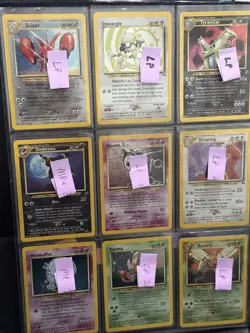 Complete Sets Neo Discovery & Neo Genesis 75/75 &111/111 (MP-LP) Binder Included - Image 2