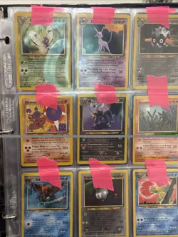Complete Sets Neo Discovery & Neo Genesis 75/75 &111/111 (MP-LP) Binder Included - Image 3