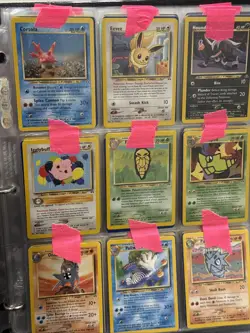 Complete Sets Neo Discovery & Neo Genesis 75/75 &111/111 (MP-LP) Binder Included - Image 5