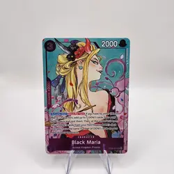 Black Maria OP08-074 Illustration Box Vol.2 Promo One Piece Tcg - Image 1