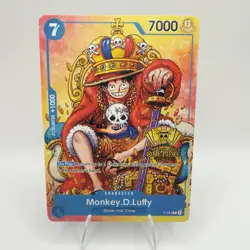 Monkey.D.Luffy (2nd Anniversary Stamped Promo) P-043 One Piece Promotion Cards - Image 1