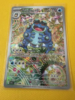Seismitoad 105/086 - Illustration Rare - Black Bolt - Pokemon TCG English NM - Image 5