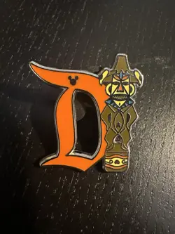 Disney Hidden Mickey 2019 Pin D Disneyland Tiki Room Pin Regular Tiki D’s Pin - Image 2