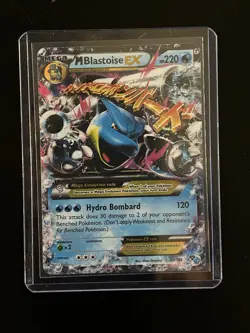Pokemon TCG M Blastoise EX 30/146 XY LP - Image 2