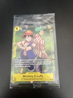One Piece Monkey D Luffy OP10-111 R & Roronoa Zoro OP10-113 Sealed Promos TCG - Image 3