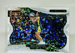 SKYLAR DIGGINS 2025-26 Panini Select WNBA White Disco Snapshot Prizm #'d /75 SP - Image 2