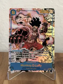 MANGA One Piece Card Game - Monkey D. Luffy OP11-118 SEC - Image 2