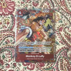 One Piece Card Monkey D. Luffy OP16-015 SR Alternate Art - Image 1